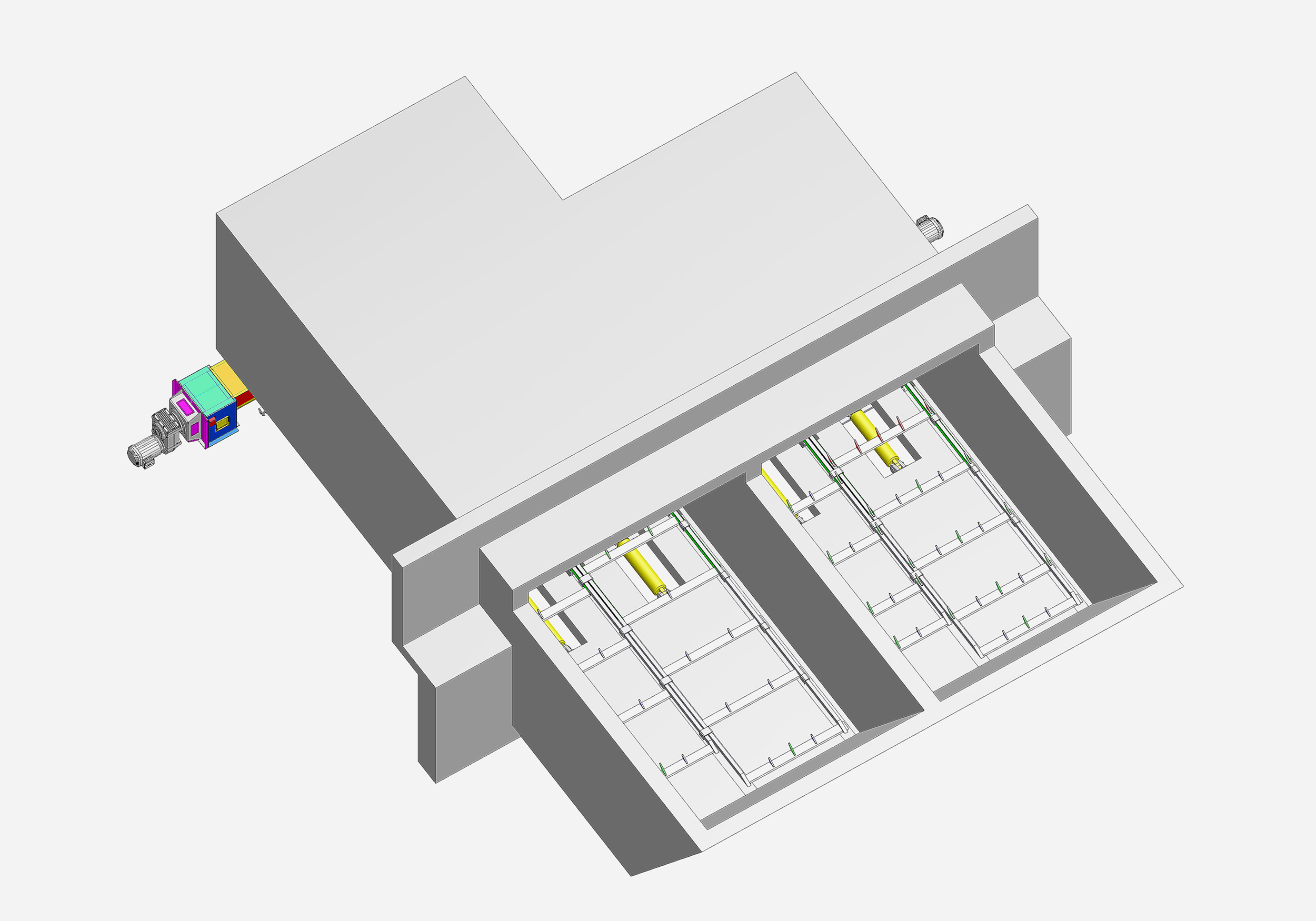 WALKING FLOOR and FEED CONVEYOR